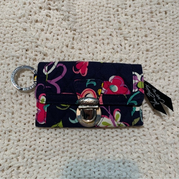 VERA BRADLEY LOCK WALLET ID HOLDER - Picture 1 of 3